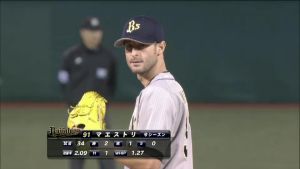 Alex Maestri Pitcher Japan Buffaloes 2014 (19)