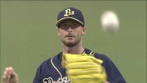 Alex Maestri Pitcher Japan Buffaloes 2014 (283)