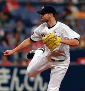 Alex Maestri Pitcher Japan Buffaloes 2014 (303)