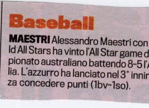 Gazzetta 25 Dicembre 2011