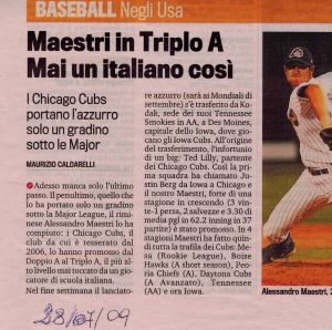 Gazzetta 28 Luglio 2009