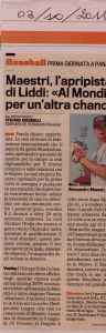 Gazzetta 3 Ottobre 2011