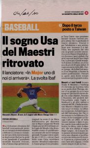 Gazzetta 4 Novembre 2011