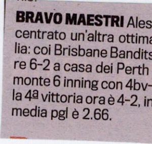 Gazzetta 6 Gennaio 2012