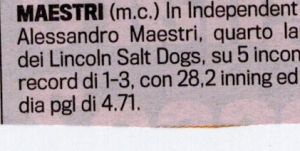 Gazzetta Agosto 2011