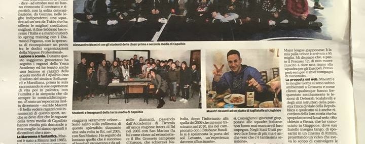 Promuovere il baseball in Toscana