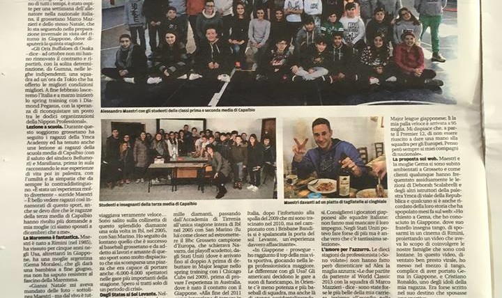 Promuovere il baseball in Toscana