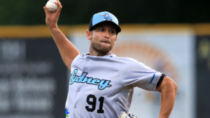 Alessandro Maestri Blue Sox Pitcher