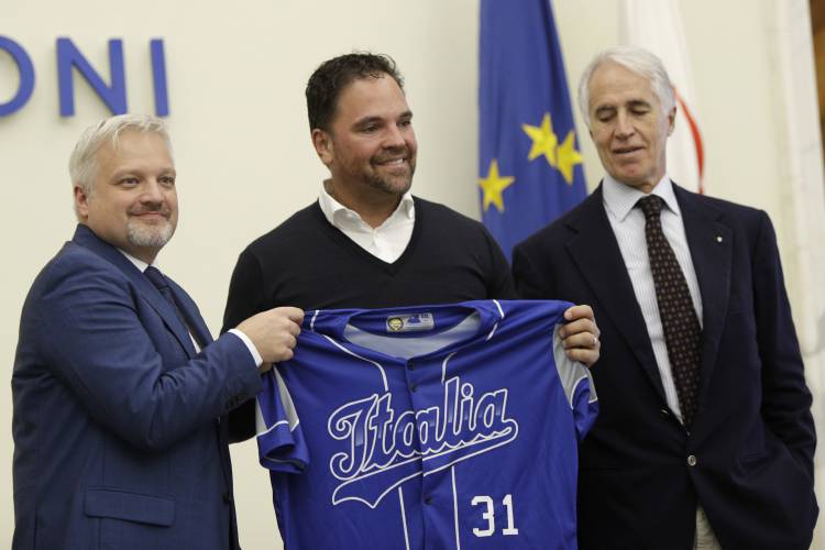 Mike Piazza allenatore Italia